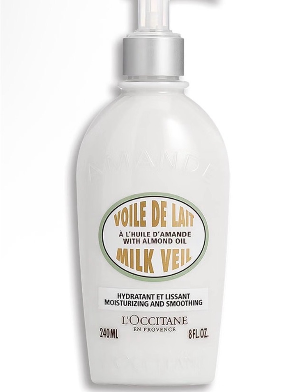 L'OCCITANE Milk Veil Moisturizing Body Milk - 240 mls
